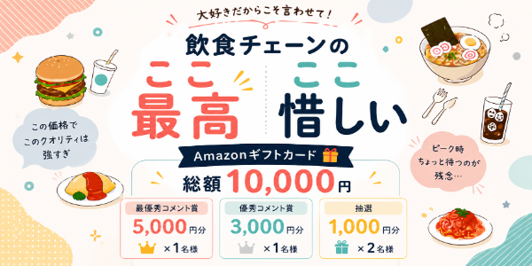 Amazonギフトカードプレゼントキャンペーン